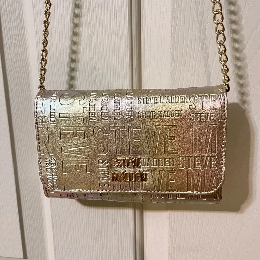 Steve Madden Metallic Crossbody Bag